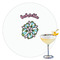 Summer Flowers Drink Topper - XLarge - Single with Drink