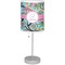 Summer Flowers Drum Lampshade with base included