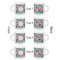 Summer Flowers Espresso Cup Set of 4 - Apvl