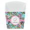 Summer Flowers French Fry Favor Box - Front View