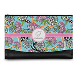 Summer Flowers Genuine Leather Women's Wallet - Small (Personalized)