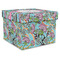 Summer Flowers Gift Boxes with Lid - Canvas Wrapped - XX-Large - Front/Main