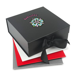 Summer Flowers Gift Box with Magnetic Lid (Personalized)