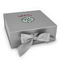 Summer Flowers Gift Boxes with Magnetic Lid - Silver - Front