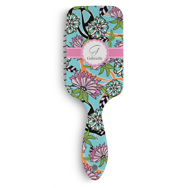 Custom Summer Flowers Hair Brushes (Personalized)