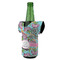 Summer Flowers Jersey Bottle Cooler - ANGLE (on bottle)