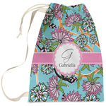 Summer Flowers Laundry Bag - Large (Personalized)