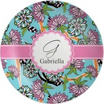 Summer Flowers Melamine Plate (Personalized)