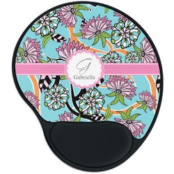 Summer Flowers Mouse Pad with Wrist Support