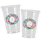 Summer Flowers Party Cups - 16oz - Alt View