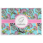 Summer Flowers Disposable Paper Placemats (Personalized)