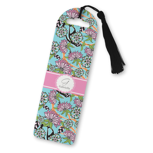 Custom Summer Flowers Plastic Bookmark (Personalized)