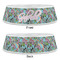 Summer Flowers Plastic Pet Bowls - Large - APPROVAL