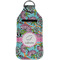 Summer Flowers Sanitizer Holder Keychain - Large (Front)