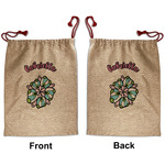 Summer Flowers Santa Sack - Front & Back (Personalized)