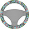 Summer Flowers Steering Wheel Cover