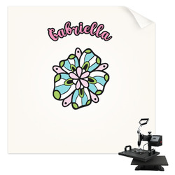 Summer Flowers Sublimation Transfer - Pocket (Personalized)