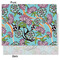 Summer Flowers Tissue Paper - Heavyweight - Medium - Front & Back