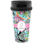 Summer Flowers Acrylic Travel Mug without Handle (Personalized)