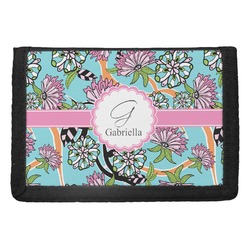 Summer Flowers Trifold Wallet (Personalized)