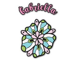 Summer Flowers Graphic Decal - Medium (Personalized)