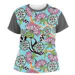 Summer Flowers Women's Crew T-Shirt - X Large