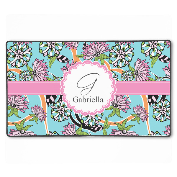 Custom Summer Flowers XXL Gaming Mouse Pad - 24" x 14" (Personalized)