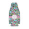 Summer Flowers Zipper Bottle Cooler - FRONT (flat)