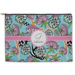 Summer Flowers Zipper Pouch (Personalized)