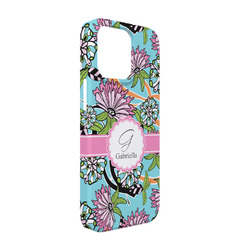 Summer Flowers iPhone Case - Plastic - iPhone 13 (Personalized)