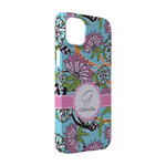 Summer Flowers iPhone Case - Plastic - iPhone 14 Pro (Personalized)