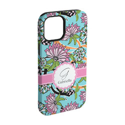 Summer Flowers iPhone Case - Rubber Lined - iPhone 15 Pro (Personalized)