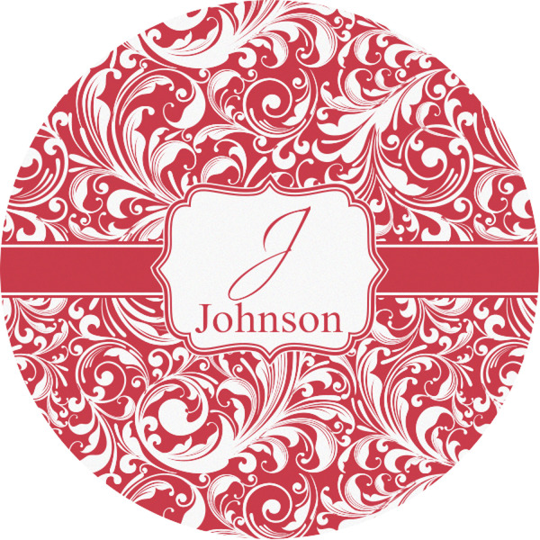 Custom Swirl Multipurpose Round Labels - 1" (Personalized)