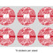 Swirl 3" Multipurpose Round Labels - Sheet