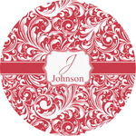 Swirl Multipurpose Round Labels - Custom Sized (Personalized)