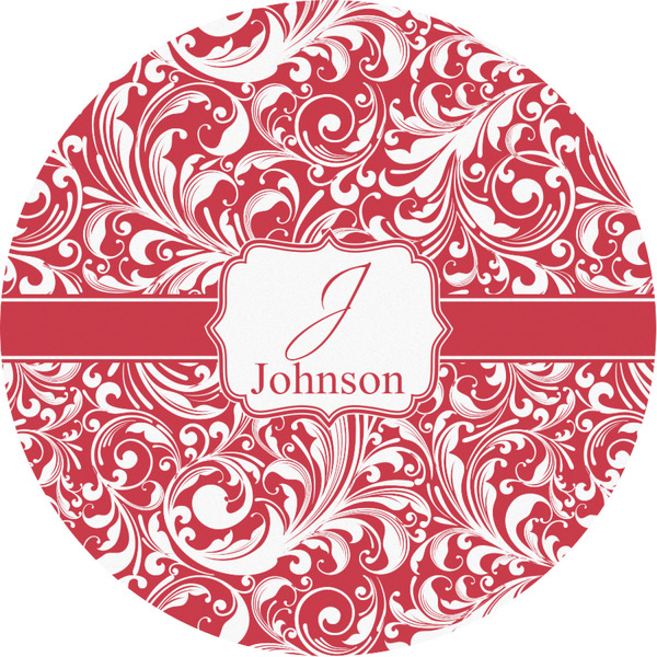 Custom Swirl Multipurpose Round Labels - Custom Sized (Personalized)