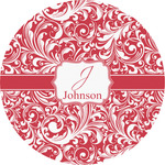 Swirl Multipurpose Round Labels - 5" (Personalized)