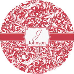 Swirl Multipurpose Round Labels - 5" (Personalized)