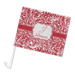 Swirl Car Flag - Large (Personalized)