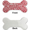 Swirl Ceramic Flat Ornament - Bone Front & Back Single Print (APPROVAL)