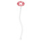 Swirl Clear Plastic 7" Stir Stick - Oval - Single Stick