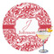 Swirl Drink Topper - XLarge - Single with Drink