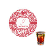 Swirl Printed Drink Topper - 1.5" (Personalized)