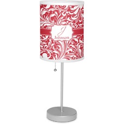 Swirl 7" Drum Lamp with Shade Polyester (Personalized)