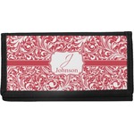 Swirl Canvas Checkbook Cover (Personalized)