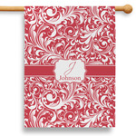 Swirl 28" House Flag - Single Sided (Personalized)