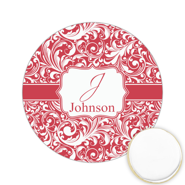 Custom Swirl Printed Cookie Topper - 2.15" (Personalized)