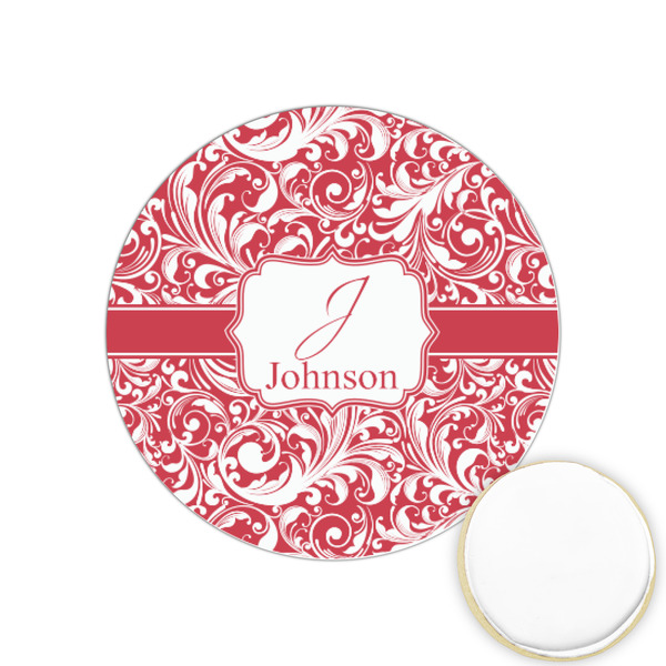 Custom Swirl Printed Cookie Topper - 1.25" (Personalized)