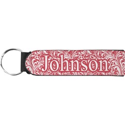 Swirl Neoprene Keychain Fob (Personalized)