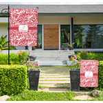 Swirl Large Garden Flag - Double Sided (Personalized)